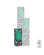 P15.291.030 Inpakpapier - Space - Harlequin Green