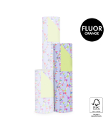P15.331.050 Inpakpapier - Party Guirlande Sky - Lime
