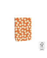 P44.085.017 Blokbodemzakken - Smiley Cognac - 17 x 10 x 25 cm