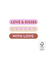 P74.466.250 Stickers Multi - Love & Kisses/With Love