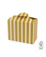 P76.209.220 Geschenkdoos - Wide - Stripe Chalk Peach